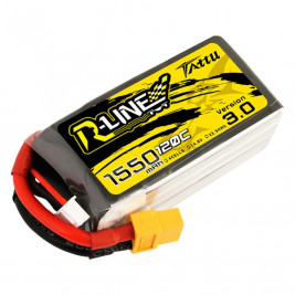 GENS ACE LIPO TATTU R-Line FPV serie - 4S 1550mAh 14.8V 4S1P (120C) Version 3.0
