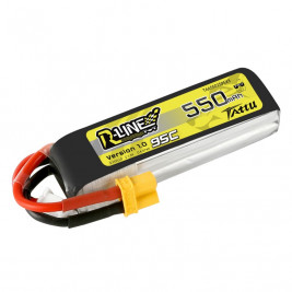 GENS ACE LIPO TATTU R-Line FPV serie - 2S 550mAh 7.4V 2S1P (95C) Version 1.0