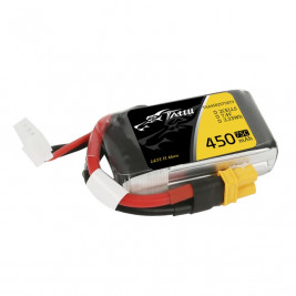 GENS ACE LIPO TATTU FPV serie - 2S 450mAh 7.4V 2S1P (75C) XT30 Plug