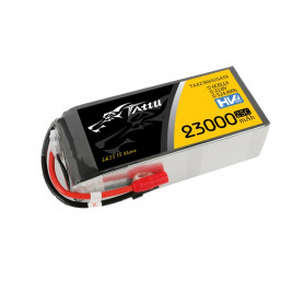 Gens Ace LiPo Tattu Serie - 6S 23000mAh 22.8V 6S1P HV (25C) XT150/AS150 Plug