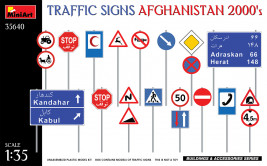 1:35 Afghanistan Traffic Signs 2000's