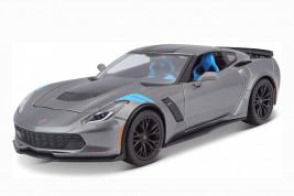 1:24 Chevrolet Corvette Grand Sport 2017 Grey (Assembly Line)