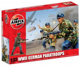 1:32 WWII German Paratroops (Classic Kit VINTAGE)