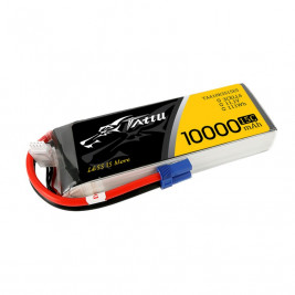 Gens Ace LiPo Tattu Serie - 3S 10000mAh 11.1V 3S1P (15C) EC5 Plug