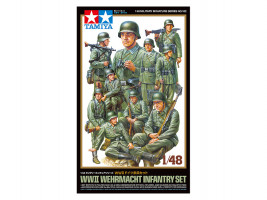 1:48 Wehrmacht Infantry Set (WWII)