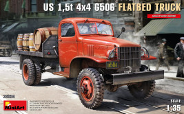 1:35 US 1,5t 4x4 G506 Flatbed Truck