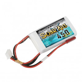 Gens ACE Soaring LiPo - 3S 450mAh 11.1V 3S1P (30C) JST-SYP Plug