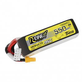 GENS ACE LIPO TATTU R-Line FPV serie - 3S 550mAh 11.1V 3S1P (95C) Version 1.0