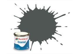 Barva Humbrol emailová č. 027 – Sea Grey Matt (14 ml)