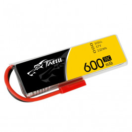 Gens ACE LiPo - 1S 600mAh 3.7V 1S1P (30C) JST Plug
