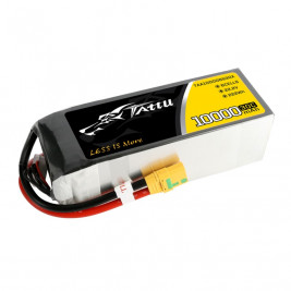 Gens Ace LiPo Tattu Serie - 6S 10000mAh 22.2V 6S1P (30C) XT90 Plug