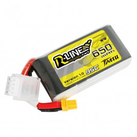 GENS ACE LIPO TATTU R-Line FPV serie - 3S 650mAh 11.1V 3S1P (95C) Version 1.0
