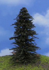 Modelářský strom – borovice, výška 9–11 cm