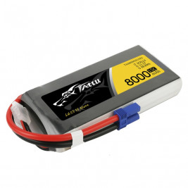 GENS ACE LiPo TATTU serie - 3S 8000mAh 11.1V 3S1P (15C) EC5 Plug