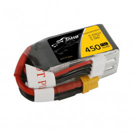 GENS ACE LiPo TATTU serie - 3S 450mAh 11.1V 3S1P (75C) XT30 Plug