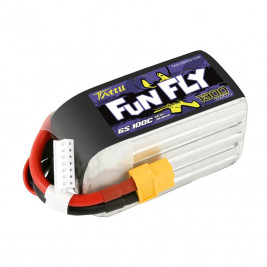 TATTU FunFly LiPo Series – 6S 1300mAh 22.2V 6S1P (100C) XT60 Plug