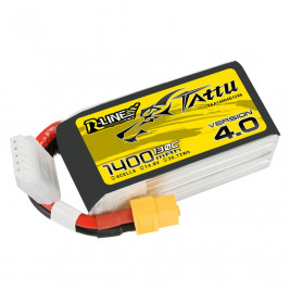 GENS ACE LIPO TATTU R-Line FPV serie - 4S 1400mAh 14.8V 4S1P (130C) Version 4.0