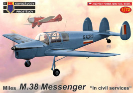 1:72 Miles M.38 Messenger ″in Civil Services″