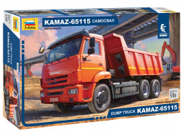 1:35 Kamaz 65115 Dump Truck