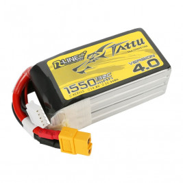 GENS ACE LIPO TATTU R-Line FPV serie - 4S 1550mAh 14.8V 4S1P (130C) Version 4.0