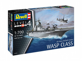 1:700 Assault Carrier USS Wasp Class (Model Set)