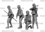 1:35 Italian Infantry in armor WWI (4 fig.)