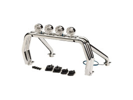 Traxxas Roll bar (assembled with LED light bar)/ roll bar mounts, left & right (pro #9212)