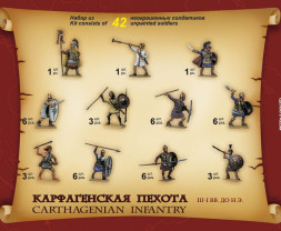 1:72 Carthagenian Infantry (III–I B.C.)