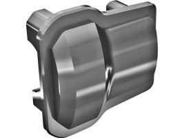 1:18 Traxxas TRX-4M: Kryt rozvodovky hliníkový šedě eloxovaný (2)