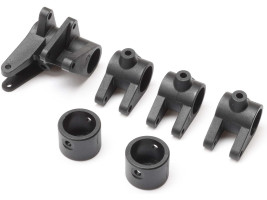 1:10 Axial SCX10 PRO: Sada uchycení trubek náprav, kryt