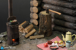1:6 German WWII Stove Diorama Set