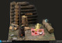 1:6 German WWII Stove Diorama Set