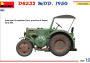 1:24 German Traffic Tractor D8532 Mod. 1950