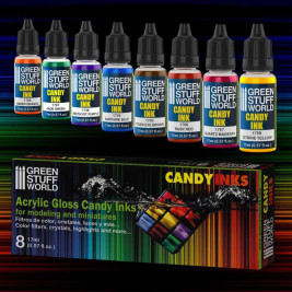 Acrylic Candy Ink Paints (8× 17 ml)