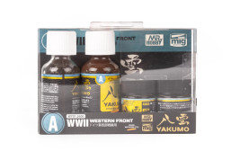 Mr. Weahthering Color Paint – Yakumo patinovací set 2. světová válka, západní fronta