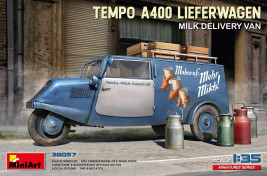 1:35 Tempo A400 Lieferwagen, Milk Delivery Van