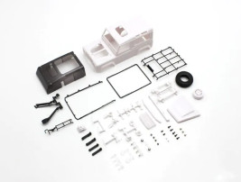 Mini-Z 4x4: Karoserie nebarvená Land Rover Defender Adventure