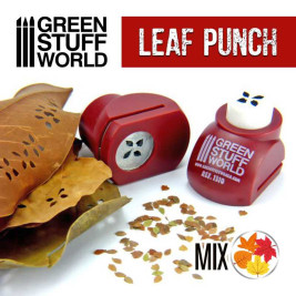 Miniature Leaf Punch (Red)