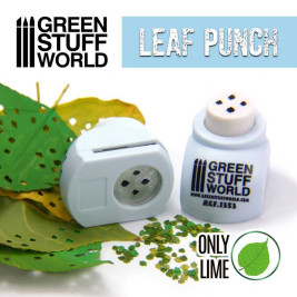 Miniature Leaf Punch (Light Blue)