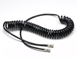 Coiled Air Hose for High-Power Compressor