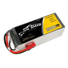 Gens Ace LiPo Tattu Serie - 6S 16000mAh 22.2V 6S1P (30C) XT150/AS150 Plug