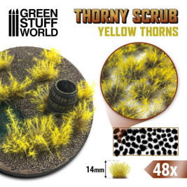 Thorny Scrubs – Yelow Thorns 14mm (48 ks)