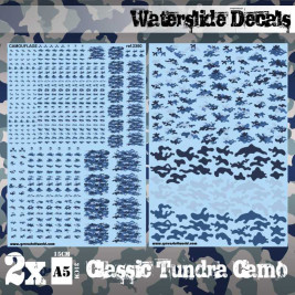 Waterslide Decals – Classic Tundra Camo