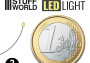 LED dioda blikající červená 2mm (10 ks)