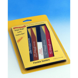 Sada brusných pilníků Flex-Pad, 5 ks (zrnitost 150, 280, 320, 600, Triple-Grit)