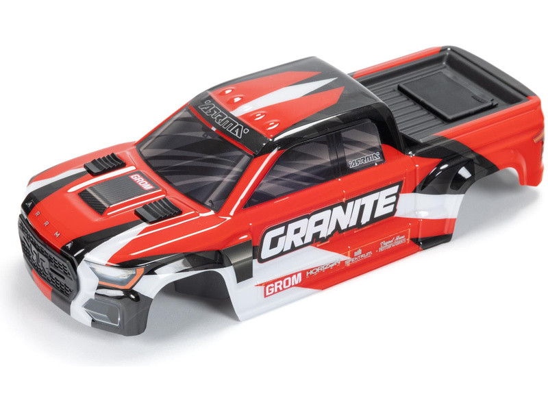 1:18 Arrma Granite Grom 4WD Smart RTR: Karoserie (červená)