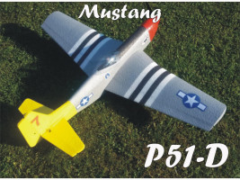 North American P-51D Mustang EPP (Farbig)