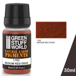 Natural Earth Pigments – Medium Red Oxide (30 ml)