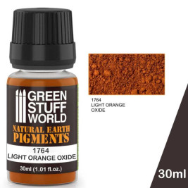 Natural Earth Pigments – Light Orange Oxide (30 ml)