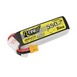 GENS ACE LIPO TATTU R-Line FPV serie - 4S 550mAh 14.8V 4S1P (95C) Version 1.0